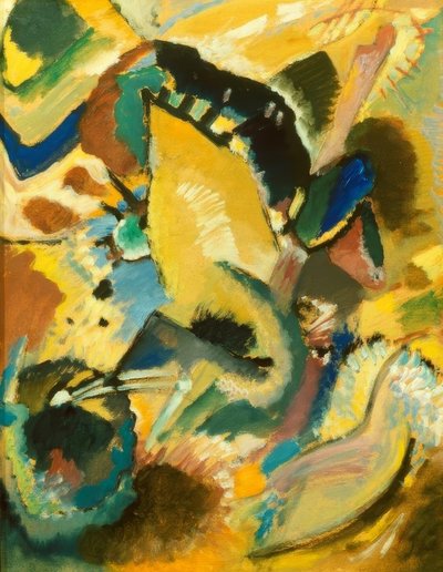 Studie zu dem Wandbild für Edwin R. Campbell Nr. 2 von Wassily Kandinsky